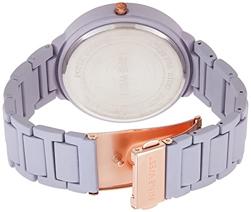 Nine West Women's Rubberized Bracelet Watch