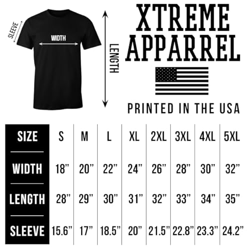 Xtreme Apparrel Go Big or Go Home T-Shirt for Kansas City Football Fans (Red Shirt, L)