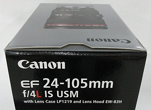 Canon 344B006 EF 24-105mm f/4.0 L is USM Lens (Certified Refurbished)