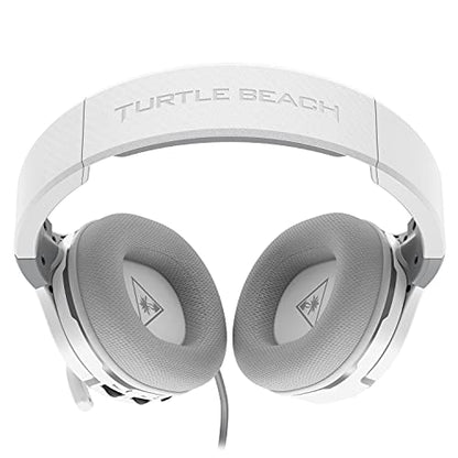 Turtle Beach Recon 200 Gen 2 Powered Gaming Headset for Xbox Series X, Xbox Series S, & Xbox One, PlayStation 5, PS4, Nintendo Switch, Mobile, & PC with 3.5mm connection - White