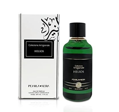 PEARLANERA Helios, a Warm Gourmand, Vanilla and Coffee Scent Accords. An Arabian Oud Eau De Parfum Spray for Unisex 3.4 Ounce. Fragancias Arabes