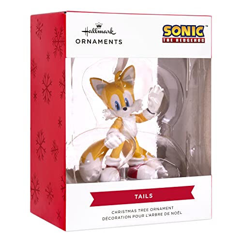 Hallmark Sonic The Hedgehog Tails Resin Christmas Ornament