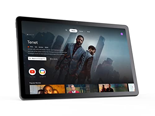 Lenovo Tab M10 Plus (3rd Gen) - 2022 - Long Battery Life - 10" FHD - Front & Rear 8MP Camera - 4GB Memory - 64GB Storage - Android 12 or Later, Gray