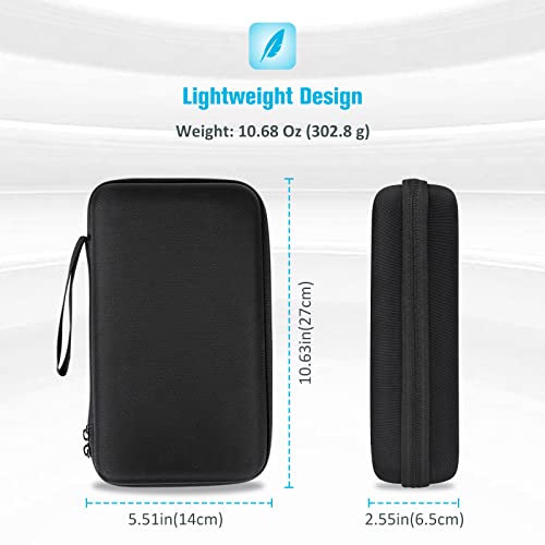 ProCase Hard Travel Tech Organizer Case Bag for Electronics Accessories Charger Cord Portable External Hard Drive USB Cables Power Bank SD Memory Cards Earphone Flash Drive