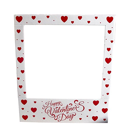 Aahs Engraving Valentine's Day Party Frame Photo Prop, 35 X 30 inches (Happy Valentine's Day)