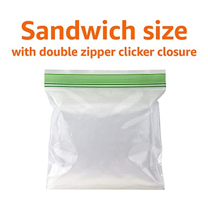 Amazon Basics Sandwich Storage Bags, 300 Count (Previously Solimo)