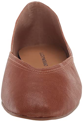 Lucky Brand Women's Alba Ballet Flat, Umber, 8