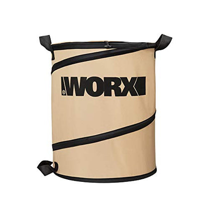 WORX WA0030 Landscaping 26-Gallon Collapsible Yard Waste Bag/Leaf Bin