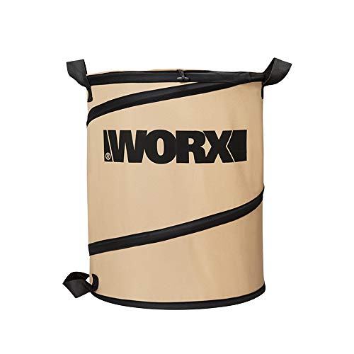 WORX WA0030 Landscaping 26-Gallon Collapsible Yard Waste Bag/Leaf Bin