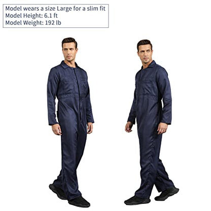 Xambop Michael Myers Costume for Adult Men,Halloween Cosplay Michael Myers Jumpsuit Coveralls (L)