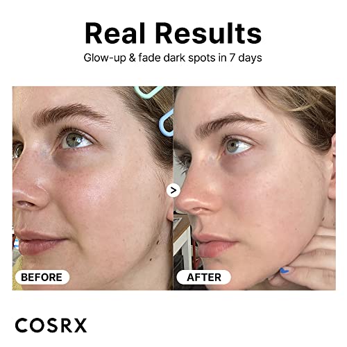 COSRX Pure Vitamin C Serum with Vitamin E & Hyaluronic Acid, Brightening & Hydrating Facial Serum for Fine Lines, Uneven Skin Tone & Dull Skin, 0.67fl.oz/20ml, Korean Skincare (Vitamin C 23% Serum)