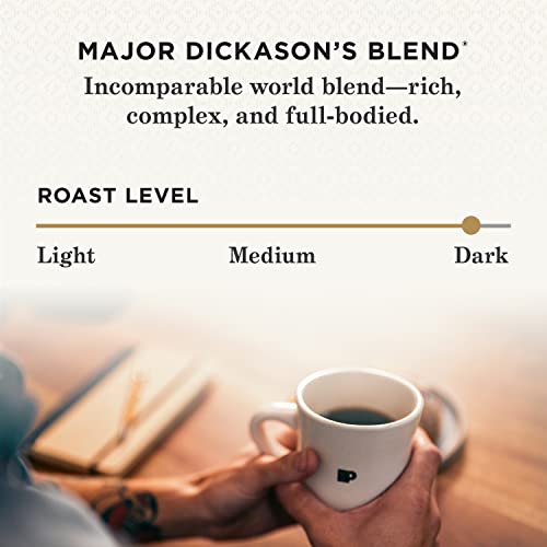 Peet's Coffee, Dark Roast K-Cup Pods for Keurig Brewers - Major Dickason's Blend 75 Count (1 Box of 75 K-Cup Pods)