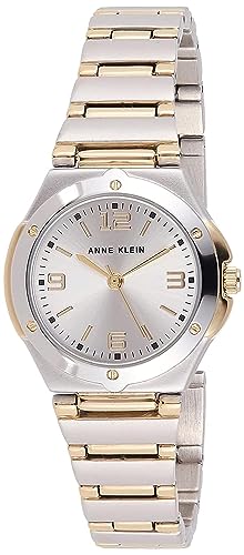 Anne Klein Women's Two-Tone Bracelet Watch, 10/8655SVTT