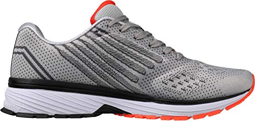 Joomra Mens Lightweight Tennis Shoes Arch Supportive Running Walking Size 12 Cushioned Cross Training Footwear for Man Runny Athletic Workout Sneakers Gray 46