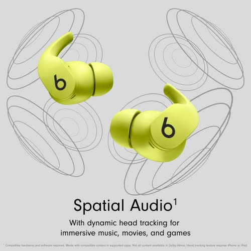 Beats Fit Pro - True Wireless Noise Cancelling Earbuds - Apple H1 Headphone Chip, Compatible with Apple & Android, Class 1 Bluetooth®, Built-in Microphone, 6 Hours of Listening Time – Volt Yellow