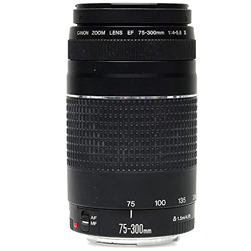 Canon EF 75-300mm f/4-5.6 III Telephoto Zoom Lens for Canon SLR Cameras (Certified Refurbished)