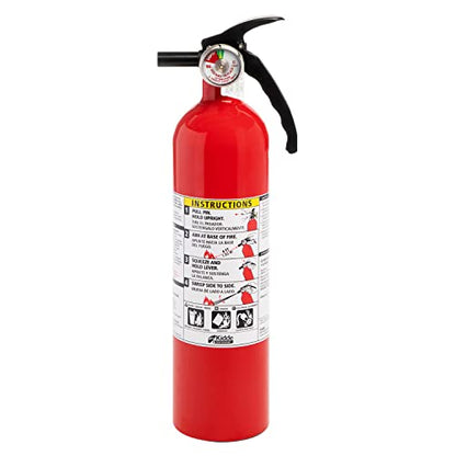 Kidde Fire Extinguisher for Home, 1-A:10-B:C, Dry Chemical Extinguisher, Red, Mounting Bracket Included