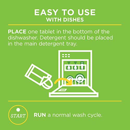 Affresh Dishwasher Cleaner, Helps Remove Limescale and Odor-Causing Residue, 6 Tablets