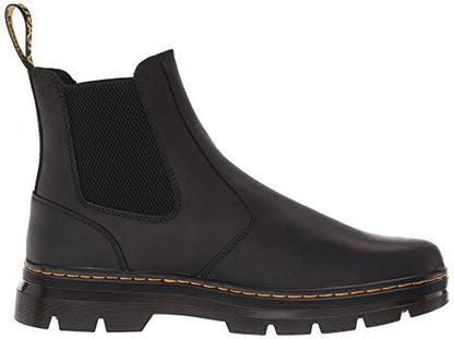 Dr. Martens unisex adult Chelsea Boot, Black Wyoming, 8 Women 7 Men US