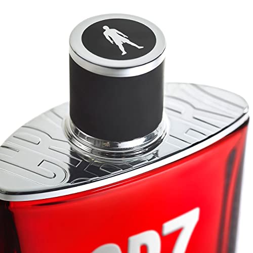 CR7 Cristiano Ronaldo - Eau De Toilette Cologne- Woody, Musky Scent with Lavender, Cardamom, Tobacco, and Cedar - Original Men’s Fragrance Collection - 3.4 oz