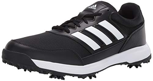 adidas Men's Tech Response 2.0 Golf Shoe, Black, 11 Medium US