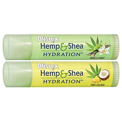 Blistex Hemp & Shea Hydration, 2 count