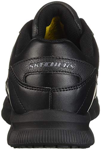 Skechers Men's Nampa Food Service Shoe, Black, 10.5