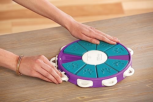 Outward Hound Nina Ottosson Dog Twister Interactive Treat Puzzle Dog Toy, Advanced