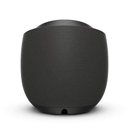 Belkin SOUNDFORM Elite Hi-Fi Smart Speaker + Wireless Charger (Alexa Voice-Controlled Bluetooth Speaker) Sound Technology By Devialet, Fast Wireless Charging for iPhone, Samsung Galaxy & More - Black