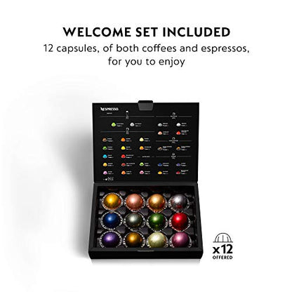 Nespresso Vertuo Plus Coffee and Espresso Maker by De'Longhi, 60 ounces, Titan