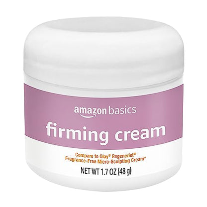 Amazon Basics Firming Cream, Fragrance Free, 1.7 Ounces, 1-Pack