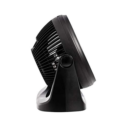 Amazon Basics 3 Speed Small Room Air Circulator Fan, 7-Inch Blade, Black, 6.3"D x 11.1"W x 10.9"H