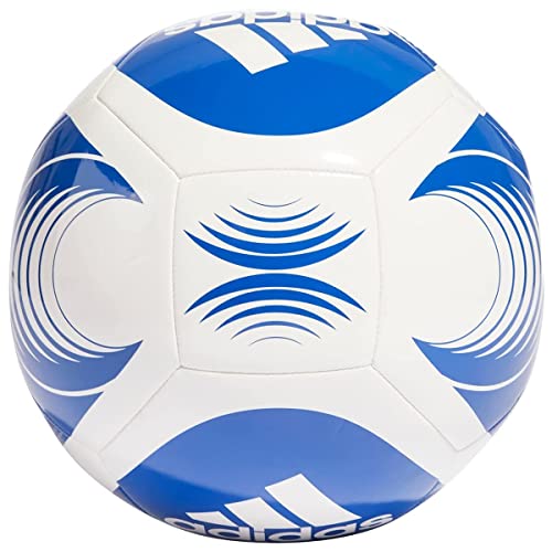 adidas Unisex Starlancer Club Soccer Ball, Team Royal Blue/White/White, 3