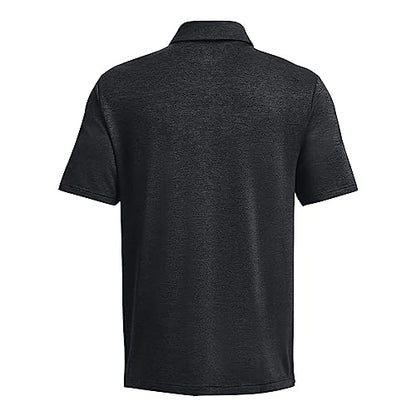 Under Armour Men's Standard Playoff Polo 3.0, (001) Black/Jet Gray/Black, X-Large