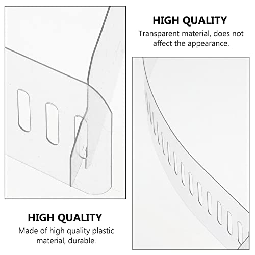 EXCEART 100pcs Shirt Collar Support Shirt Collar Fixing Strips Transparent Adjustable Cloth Collar Stays Collar Inserts Holder for Women Men