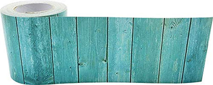 Teacher Created Resources Shabby Chic Wood Straight Rolled Border Trim - 50ft - Decorate Bulletin Boards, Walls, Desks, Windows, Doors, Lockers, Schools, Classrooms, Homeschool & Offices