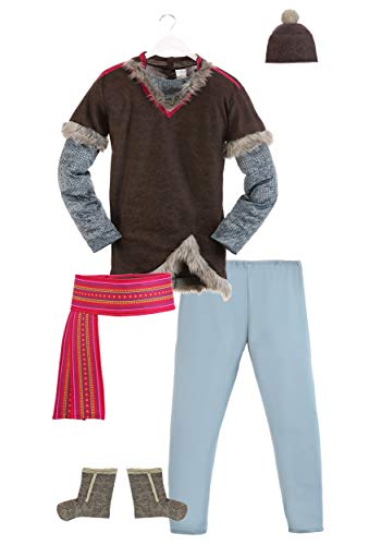 Disguise mens Frozen Kristoff Adult Sized Costume, Brown, X-Large US