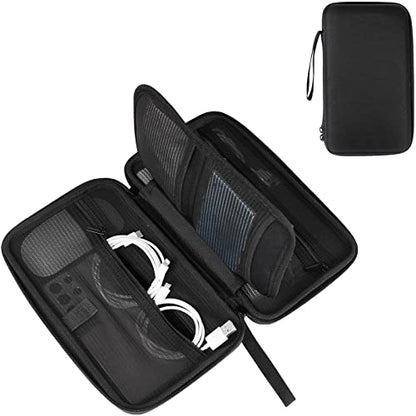 ProCase Hard Travel Tech Organizer Case Bag for Electronics Accessories Charger Cord Portable External Hard Drive USB Cables Power Bank SD Memory Cards Earphone Flash Drive