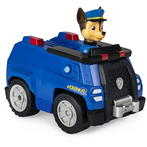 Paw Patrol, Chase Remote Control Police Cruiser with 2-Way Steering, for Kids Aged 3 and Up