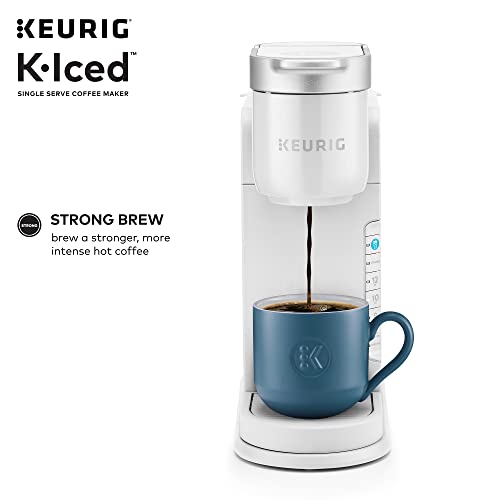 Keurig K-Iced Single Serve Coffee Maker - Brews Hot and Cold - White