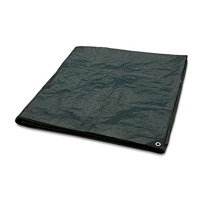 Amazon Basics Waterproof Camping Tarp, 7.5 x 9.5', Dark Green