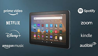 Certified Refurbished Fire HD 8 Plus tablet, HD display, 32 GB, (2020 release), our best 8" tablet for portable entertainment, Slate