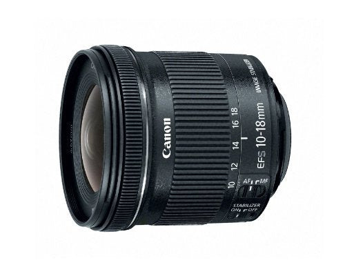 Canon EF-S 10-18mm f/4.5-5.6 IS STM Lens (Renewed)