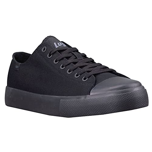 Lugz Men's Stagger Lo Sneaker, Black, 12