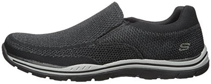 Skechers USA Men's Expected Gomel Slip-on Loafer,Black,10.5 2W US