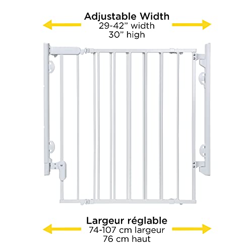 Safety 1st Ready To Install Everywhere Gate, White