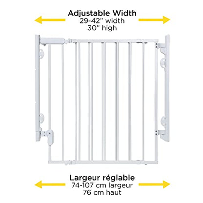 Safety 1st Ready To Install Everywhere Gate, White