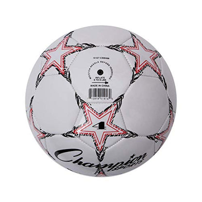 Champion Sports Viper Soccer Ball, Size 4, One Color