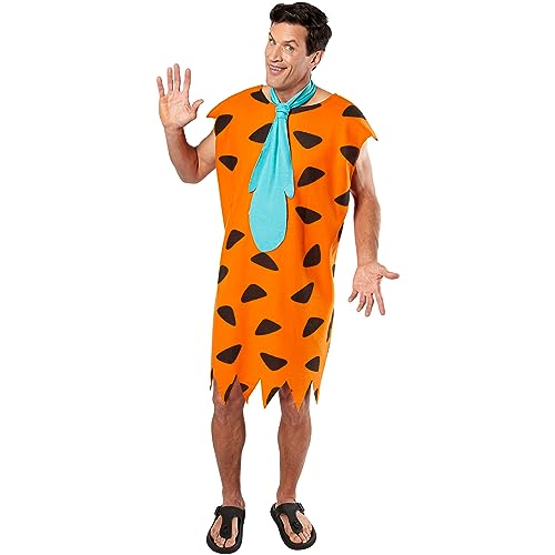 Rubie's mens The Flintstones, Fred Flintstone Costume, Multi-colored, Standard US