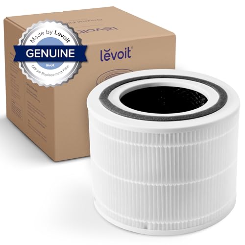 LEVOIT Core 300 Air Purifier Replacement Filter, 3-In-1 Filter, Efficiency Activated Carbon, Core300-RF, 1 Pack, White